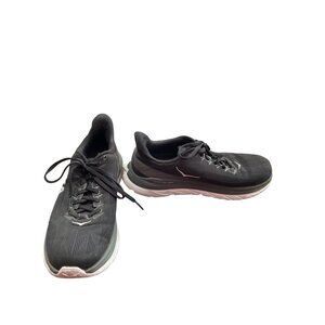 Hoka Mach 4 Profly Mens black white running shoes Size 9.5B SKU 8951